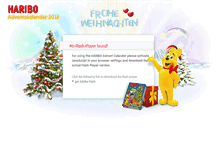 Tablet Screenshot of advent-calendar.haribo.com